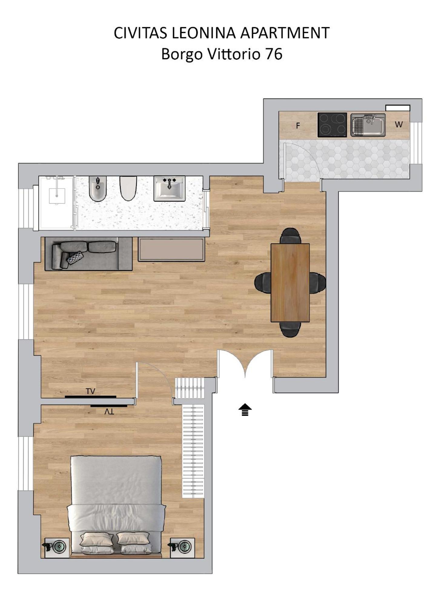 Civitas Leonina Apartment Roma Esterno foto